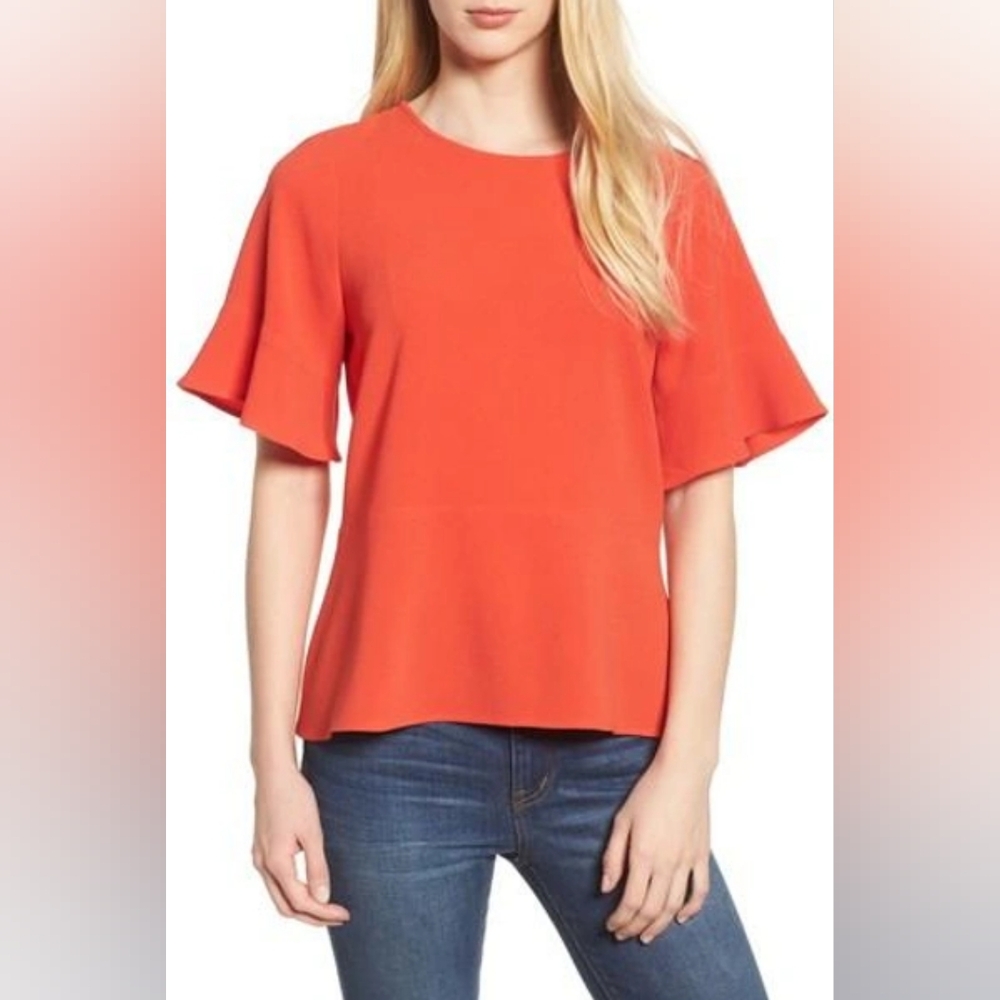 Madewell Flare Hem Top Size XS - Picture 2 of 8